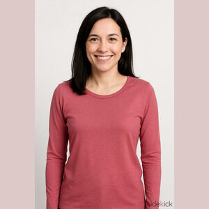 Women's Zyia Active Long Sleeve Top Size M Red